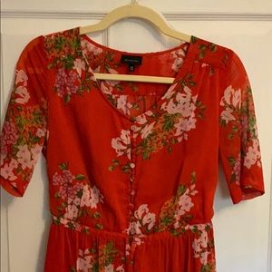 SOLD Whowhatwear floral dress NWOT